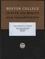 1998 study on wealth and responsibility survey