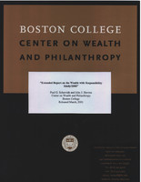 Extended report on the wealth with responsibility study/2000