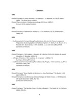 Table of contents