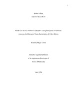  Health Care Access and Service Utilization among Immigrants in California