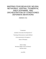  Mapping fear behavior